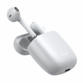 Baseus W04 TWS Bluetooth headset fülhallgató - fehér