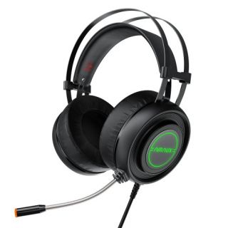 BlitzWolf AA-GB1 RGB 7.1 gaming fejhallgató - fekete