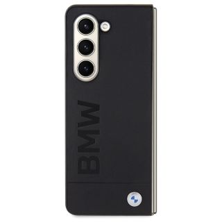 Bmw BMHCZFD5SLLBK Samsung Galaxy Z Fold 5 bőr hátlap tok - fekete