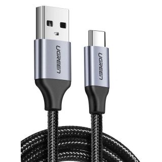 Ugreen QC3.0 USB-C - USB-A kábel 1,5m - szürke
