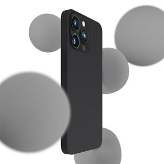 3mk Hardy MagSafe iPhone 14 Pro szilikon hátlap tok - szürke