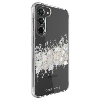 Case Mate Karat a Touch of Pearl Samsung Galaxy S23+ kemény hátlap tok - csillámos/átlátszó