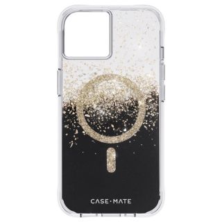 Case Mate Karat Onyx MagSafe iPhone 14 ütésálló kemény hátlap tok - csillámos