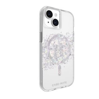Case Mate Karat MagSafe iPhone 15 kemény hátlap tok - Touch of Pearl