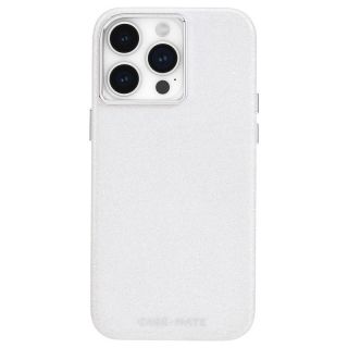 Case Mate Shimmer MagSafe iPhone 15 Pro Max szilikon hátlap tok - Csillámos Fehér
