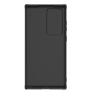 Nillkin Synthetic Fiber S Samsung Galaxy S23 Ultra kemény hátlap tok + kameravédő - fekete
