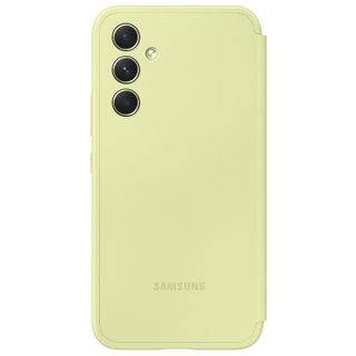Samsung EF-ZA346CGEGWW Samsung Galaxy A34 5G kinyitható bőr tok  - sárga
