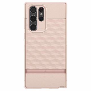 Caseology Parallax Samsung Galaxy S22 Ultra hátlap tok - rózsaszín