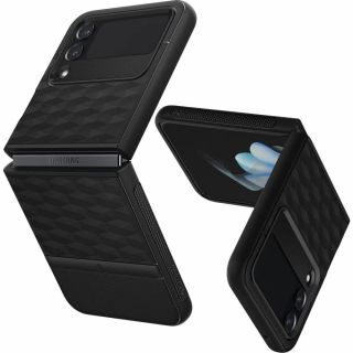 Caseology Parallax Samsung Galaxy Z Flip 4 hátlap tok - fekete