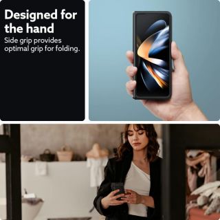 Caseology Parallax Samsung Galaxy Z Fold 5 kemény tok - fekete