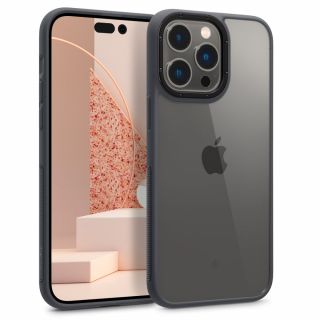 Caseology SkyFall iPhone 14 Pro kemény hátlap tok - matt fekete