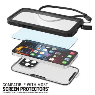 Catalyst Total Protection iPhone 13 Pro Max vízálló és ütésálló hátlap tok - fekete