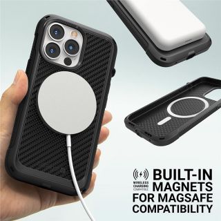 Catalyst Vibe MagSafe iPhone 13 Pro ütésálló hátlap tok - fekete