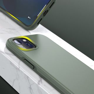 Choetech PC0111 MagSafe iPhone 13 mini kemény hátlap tok - zöld