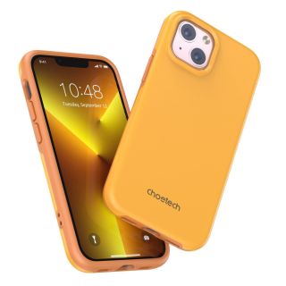 Choetech PC0112 MagSafe iPhone 13 kemény hátlap tok - narancssárga