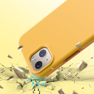 Choetech PC0112 MagSafe iPhone 13 kemény hátlap tok - narancssárga