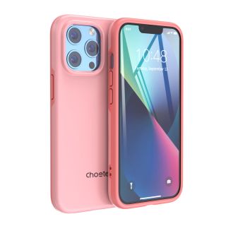 Choetech PC0113 MagSafe iPhone 13 Pro kemény hátlap tok - rózsaszín