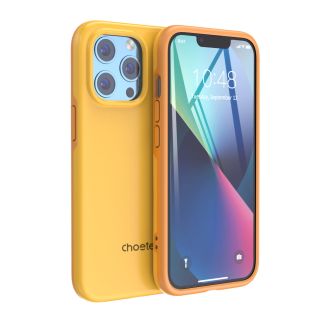 Choetech PC0113 MagSafe iPhone 13 Pro kemény hátlap tok - narancssárga