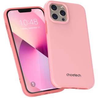 Choetech PC0114 MagSafe iPhone 13 Pro Max kemény hátlap tok - rózsaszín