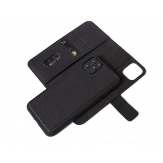 Decoded 2in1 Wallet iPhone 11 Pro kinyitható bőr tok - fekete