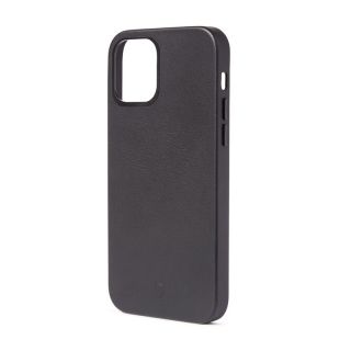 Decoded Back Cover MagSafe iPhone 12 mini bőr hátlap tok - fekete