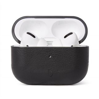 Decoded Leather AirCase Apple AirPods 3 bőr tok - fekete