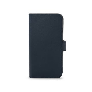Decoded Leather Detachable Wallet iPhone SE (2022/2020) / 8 / 7 kinyitható bőr tok - sötétkék