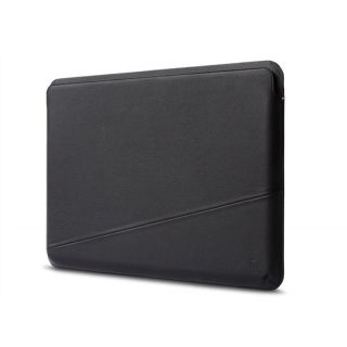 Decoded Leather Frame Sleeve MacBook 16" becsúsztathatós tok - fekete