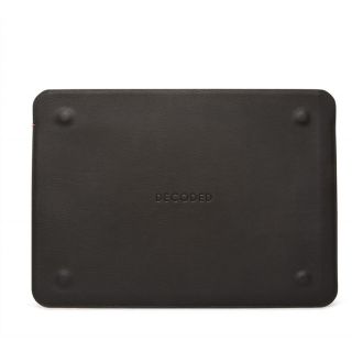 Decoded Leather Sleeve MacBook 13" becsúsztathatós tok - fekete