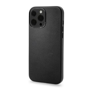 A Decoded Back Cover MagSafe iPhone 13 Pro Max bőr hátlap tok védelmet nyújt a mechanikai hatások és szennyeződések ellen.