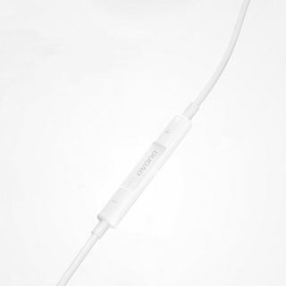 Dudao X14PROL-W1 vezetékes fülhallgató Lightning - fehér