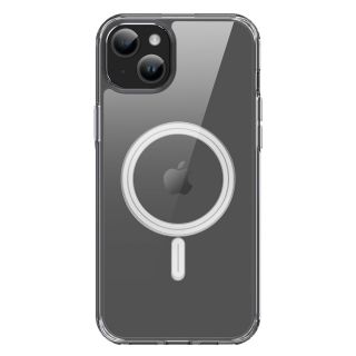 DuxDucis Clin MagSafe iPhone 15 Plus kemény hátlap tok - átlátszó