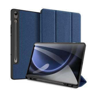 Dux Ducis Domo Samsung Galaxy Tab S9 FE+ Plus kinyitható kemény tok - kék