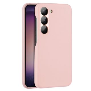 DuxDucis Grit MagSafe Samsung Galaxy S23 bőr hátlap tok - rózsaszín