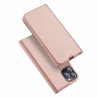 DuxDucis SkinPro iPhone 13 Pro Max kinyitható tok - rózsaszín