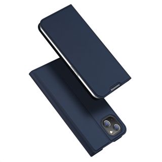 DuxDucis SkinPro iPhone 14 Plus kinyitható tok - kék