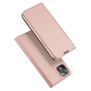 DuxDucis SkinPro iPhone 14 Plus kinyitható tok - rózsaszín