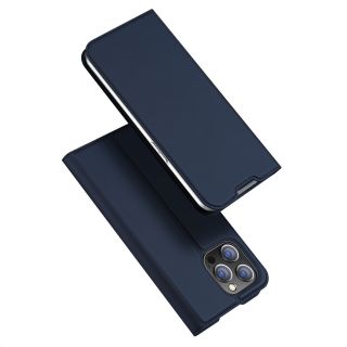 DuxDucis SkinPro iPhone 14 Pro Max kinyitható tok - kék