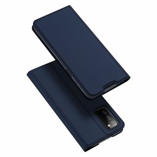 DuxDucis SkinPro Samsung Galaxy A03s kinyitható tok - kék