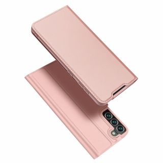 DuxDucis SkinPro Samsung Galaxy S22+ Plus kinyitható tok - rózsaszín
