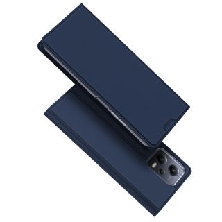 DuxDucis Skin Pro Xiaomi Redmi Note 12 Pro+ Plus kinyitható bőr tok - kék