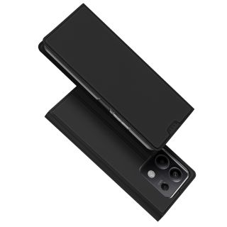 Dux Ducis Skin Pro Xiaomi Redmi Note 13 5G kinyitható bőr tok - fekete