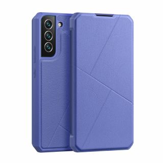 DuxDucis Skin X Samsung Galaxy S22+ Plus kinyitható tok lezáró mágnessel - kék