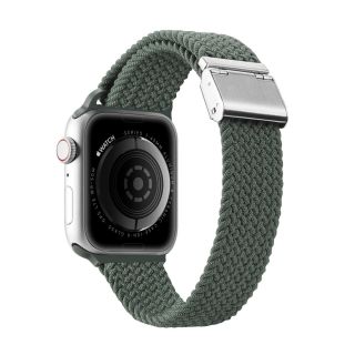 DuxDucis Strap Mixture II Apple Watch 45mm / 44mm / 42mm / Ultra 49mm textil szíj - zöld