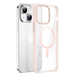 DuxDucis Clin2 MagSafe iPhone 14 Plus kemény hátlap tok - rózsaszín