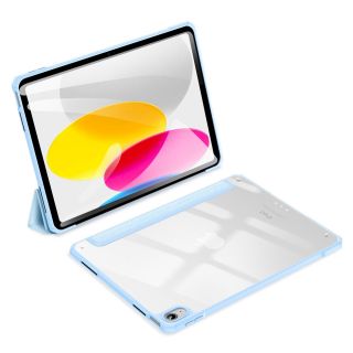 DuxDucis Copa iPad 10,9" (2022) kinyitható bőr tok - kék