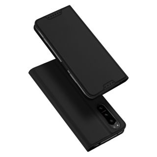 DuxDucis SkinPro Sony Xperia 5 IV kinyitható tok - fekete