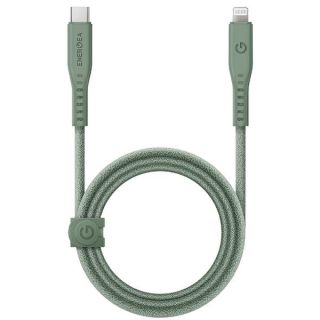 Energea Flow C94 Lightning - USB-C kábel 60W 3A PD 1,5m - zöld