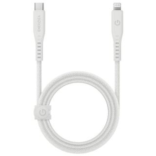 Energea Flow C94 Lightning - USB-C kábel 60W 3A PD 1,5m - fehér