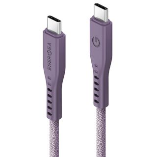 Energea Flow USB-C - USB-C kábel 240W 5A PD 1,5m - lila